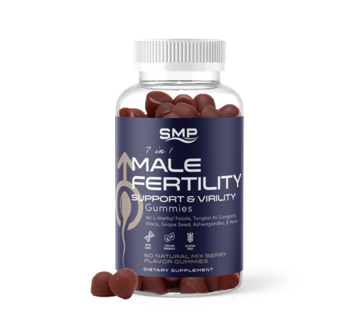 [GUM101422] Male Fertility & Virility Gummy Natural Mixed Berry Flavored