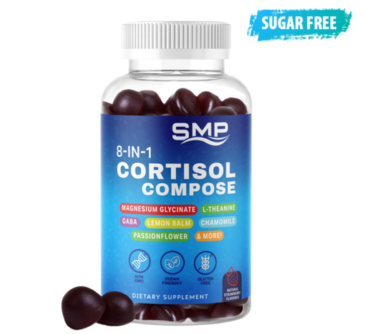 [GUM101562] Sugar Free 8 In 1 Melatonin Free Sleep Gummies 