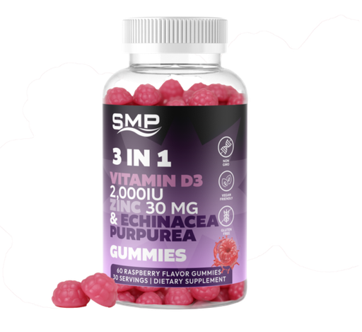 [GUM101799] Vitamin D3, Zinc & Echinacea 2.0g Gummy
