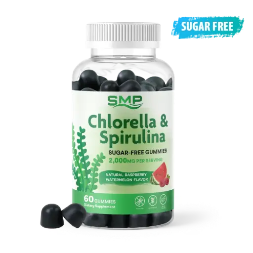 [GUM101946] Sugar Free Chlorella & Spirulina Gummy