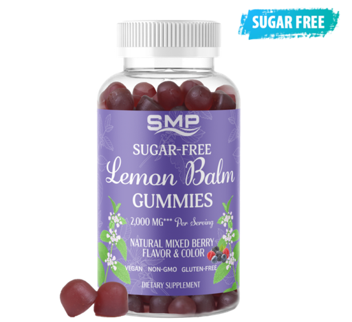 [GUM102037] Sugar Free Lemon Balm Gummy (Mixed Berry), 2g