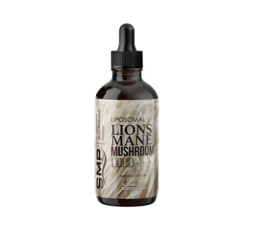 [LIQ101276] Liposomal Lions Mane Mushroom Liquid – Phospholipid & Bioperine® Absorption – Natural Flavors – Gluten Free – Non-GMO – Vegan Friendly