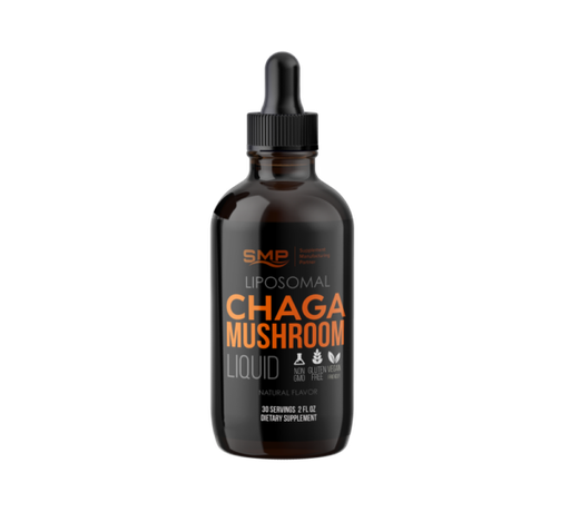[LIQ101277] Liposomal Chaga Mushroom Liquid  – Phospholipid & Bioperine® Absorption - 30 Servings - 2oz – Natural Flavors – Gluten Free – Non-GMO – Vegan Friendly