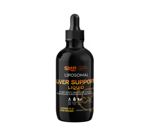 [LIQ101291] Liposomal Liver Support Liquid W/ Milk Thistle – Dandelion - Ginger – Phospholipid & Bioperine® Absorption - 30 Servings - 2oz – Natural Flavors – Gluten Free – Non-GMO – Vegan Friendly