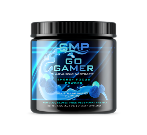 [POW101062] Go Gamer Blue Raspberry Flavor Powder 120g (30 Servings)