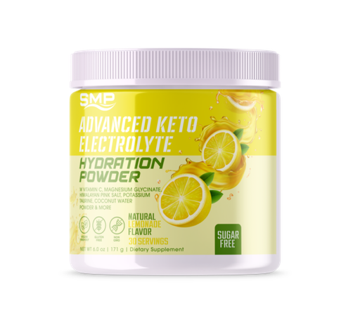 [POW101817] Sugar Free Advanced Keto Electrolyte Hydration Powder - Natural Lemonade Flavor 172.8g (Serving Size: 5.76g, 30 Servings)