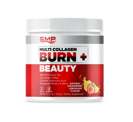 [POW101835] Strawberry Lemonade Multi Collagen Burn + Beauty Powder 309g (Serving Size: 10.3g, 30 Servings)