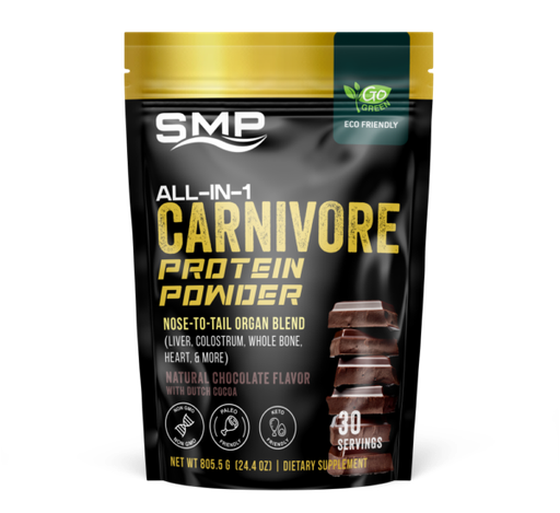 [POW102130] Blend and Fill of Stock Chocolate Carnivore Protein Blend 801g (30 Servings)