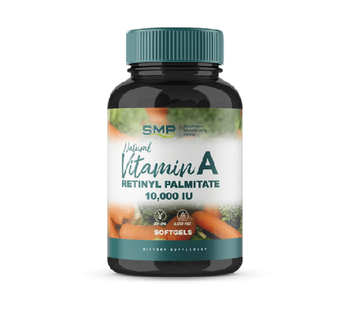 [SOF100691] Vitamin A Retinyl Palmitate 10,000IU – Retinol Softgels