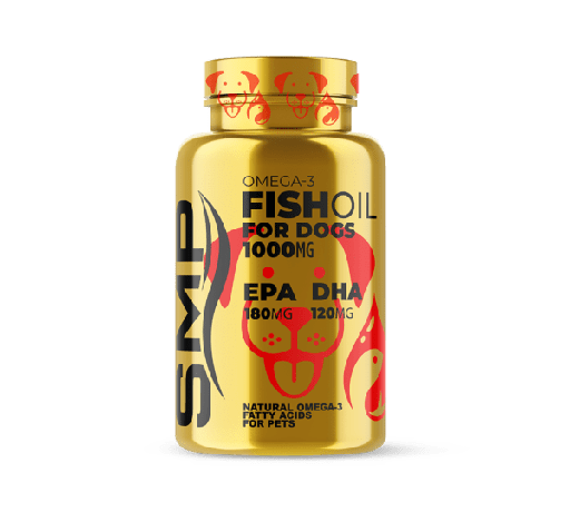 [SOF100699] Fish Oil For Dogs 1,000mg 180mg EPA – 120mg DHA – Natural Omega-3 Fatty Acids for Pets