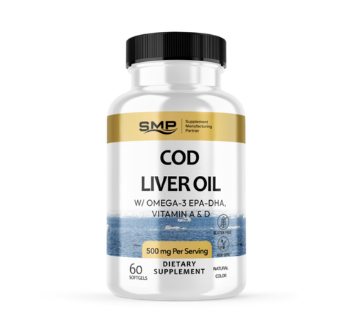 [SOF101661] Cod Liver Oil 500 mg Softgels