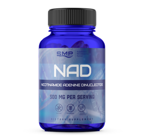 [CAP102027] NAD (Nicotinamide Adenine Dinucleotide) Capsule 250mg ea, Size '2' 