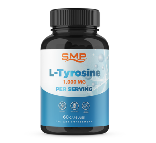[CAP102032] L-Tyrosine Capsules 500mg, Size '0'
