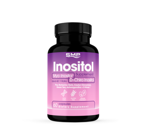[CAP102222] Inositol Supplement - Myo-Inositol and D-Chiro Inositol Ideal 40:1 Ratio - Plus Berberine, Ceylon Cinnamon, Green Tea, Ashwagandha + 5 More !  – Non-GMO – Gluten-Free - Vegan