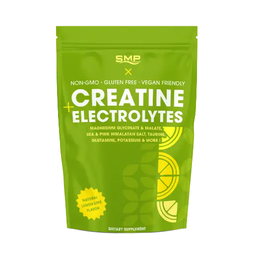 [POW102600] Stock Natural Lemon-Lime 'Hydrate' Creatine Electrolyte Powder 345g (30 Servings)