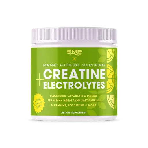 [POW102600] Stock Natural Lemon-Lime 'Hydrate' Creatine Electrolyte Powder 345g (30 Servings)